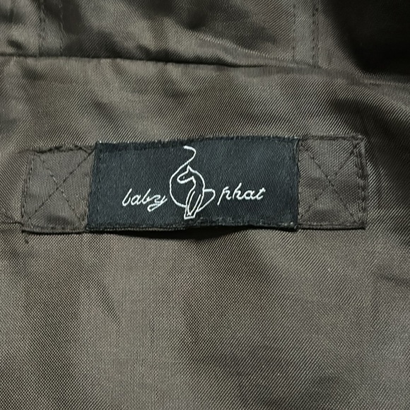Y2K Baby Phat Brown Winter Jacket - Picture 7 of 13
